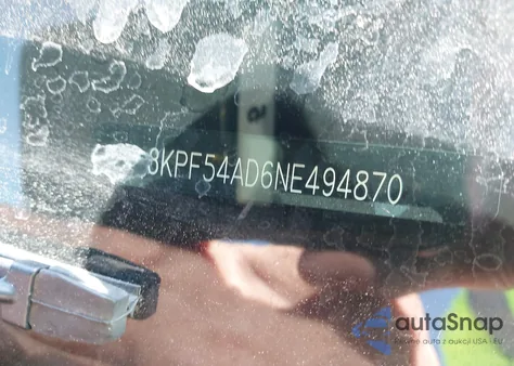 2022 Kia Forte Gt-Line z USA, uszkodzony, nr VIN 3KPF54AD6NE494870